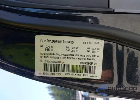 2006 Dodge Charger z USA, uszkodzony, nr VIN 2B3KA43G66H233988